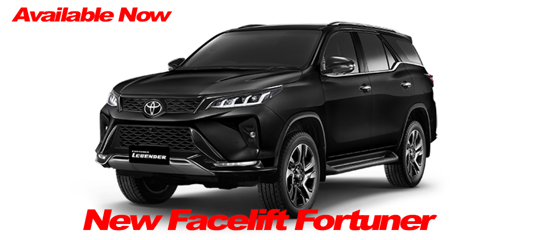 2020 Fortuner Facelifted - Out Now! - SAL Export